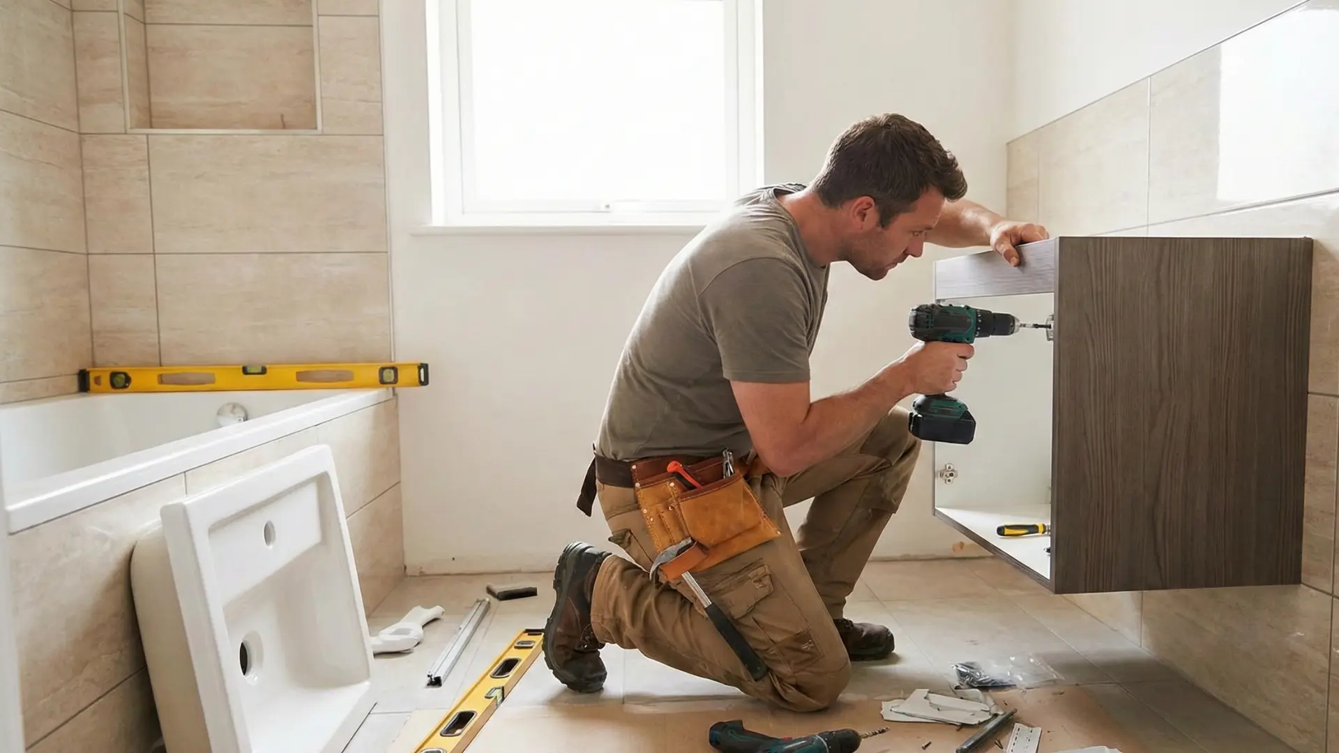 Kocaeli banyo dolabı kurulumu ve banyo dolabı montajı hizmeti