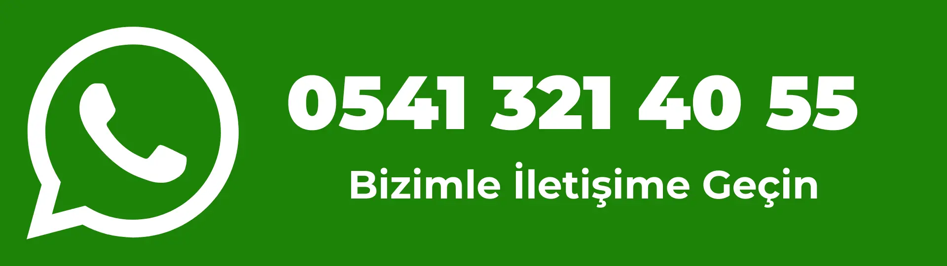 Bizimle İletişime Geçin