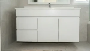 Kocaeli banyo dolabı tamiri hizmetimiz sonrasında yenilenen banyo dolabı